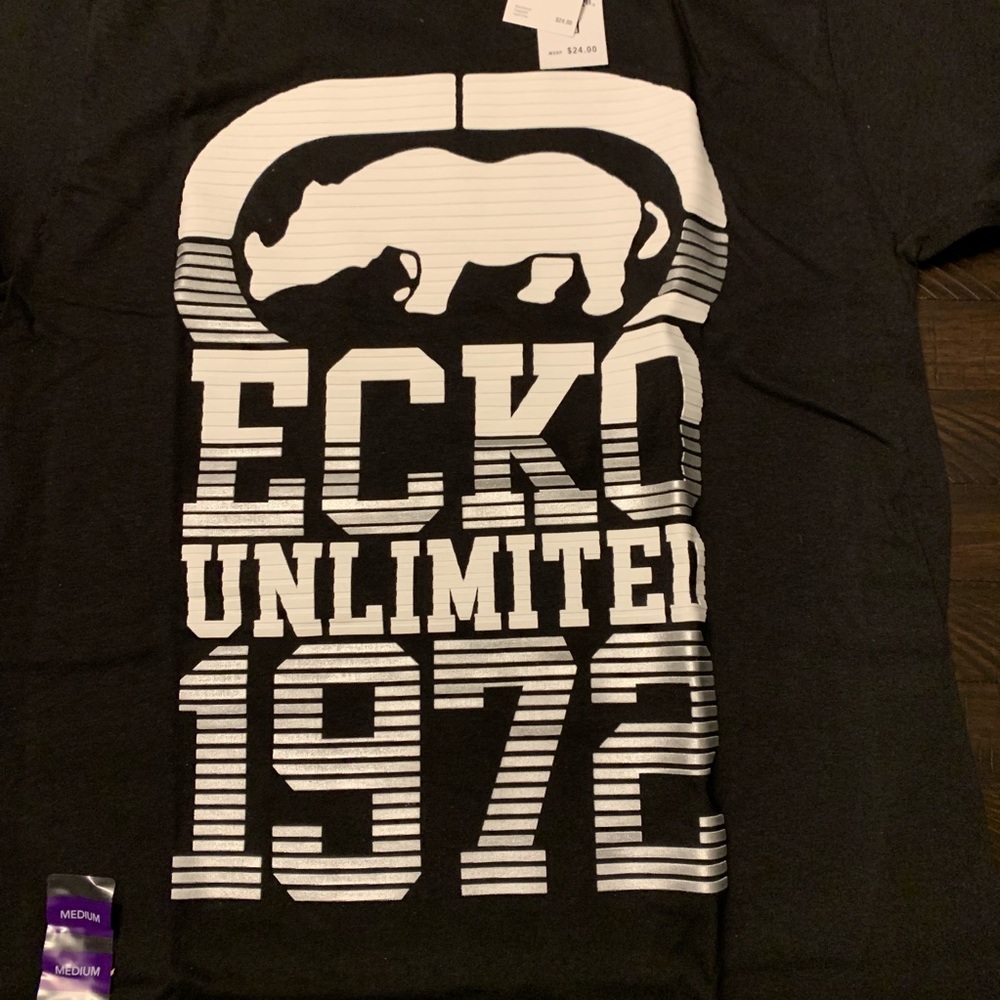 Ecko Unltd Short Sleeve Screen Print Tee - Picture 2 of 3